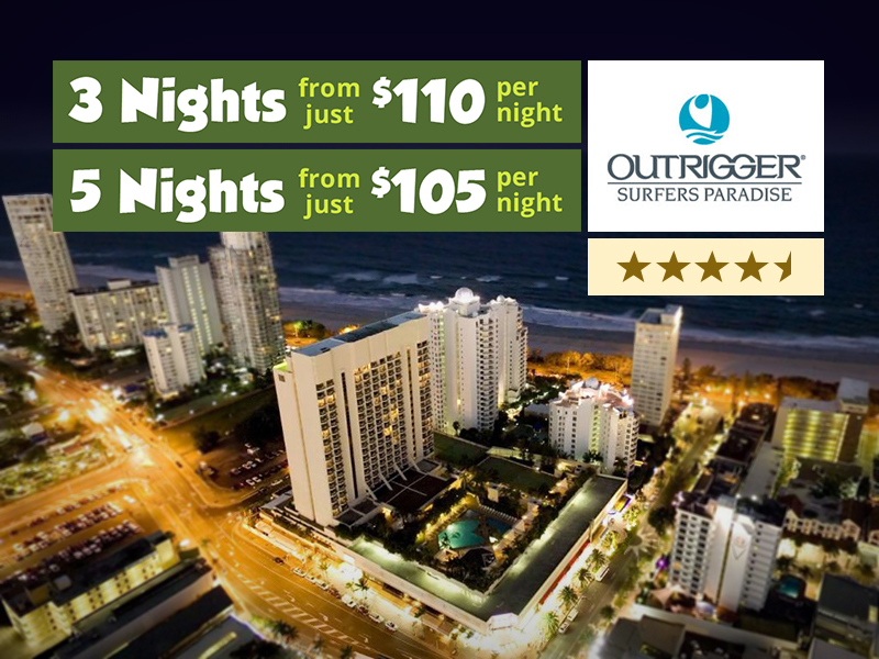 Bookings are now open for The Outrigger, Surfer's Paradise!
