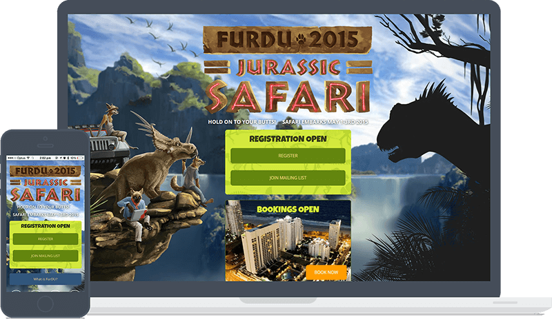 Early site screenshot