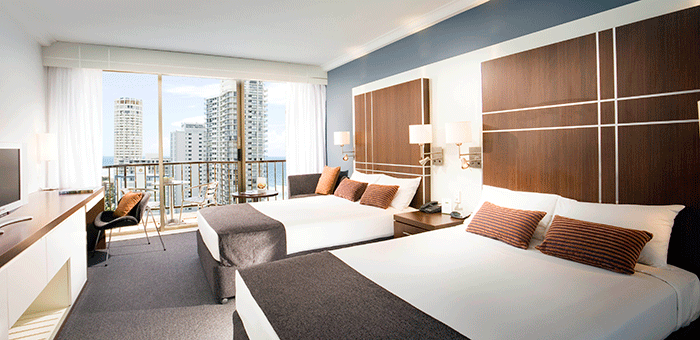 Outrigger Hotel Room